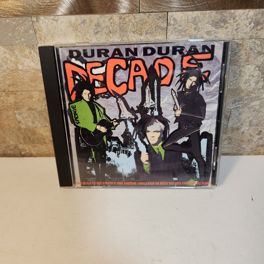 Duran Duran Decade Greatest Hits CD 1989 New Wave Synth Pop Rio CDP 593178